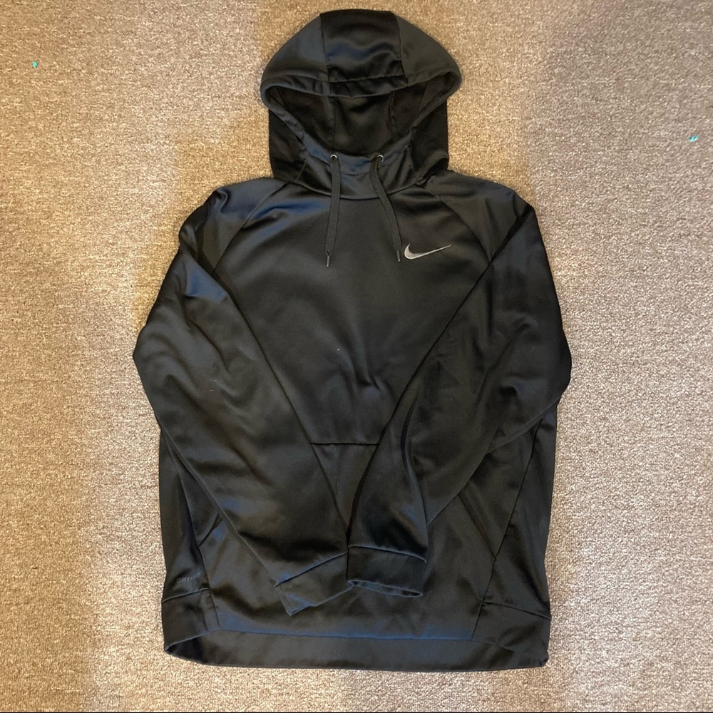 Black Nike drifit mens hoodie